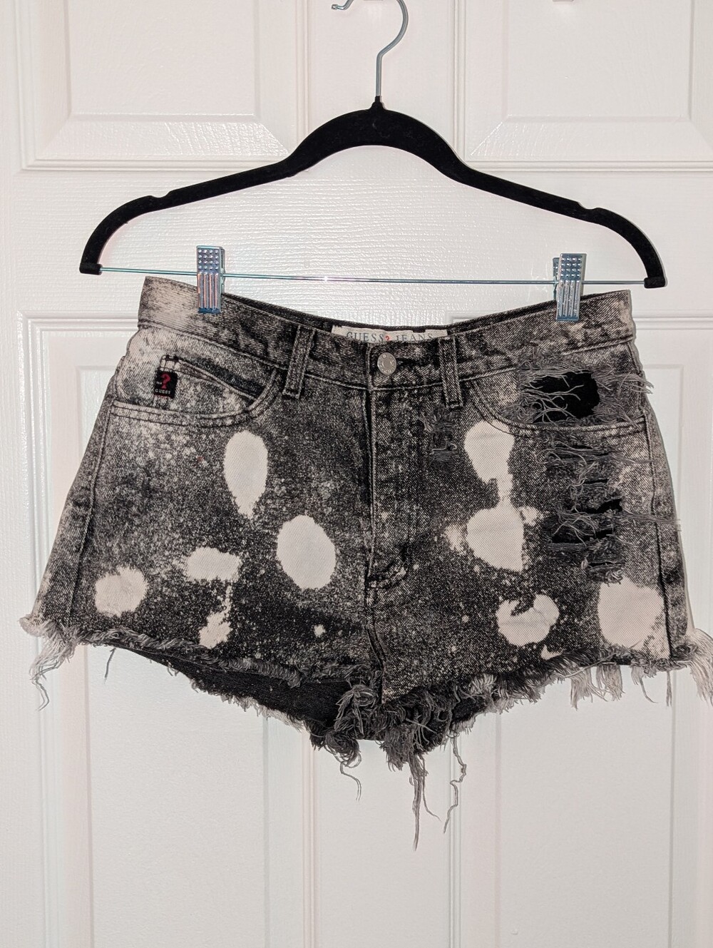 Vintage Guess Distressed Denim Shorts